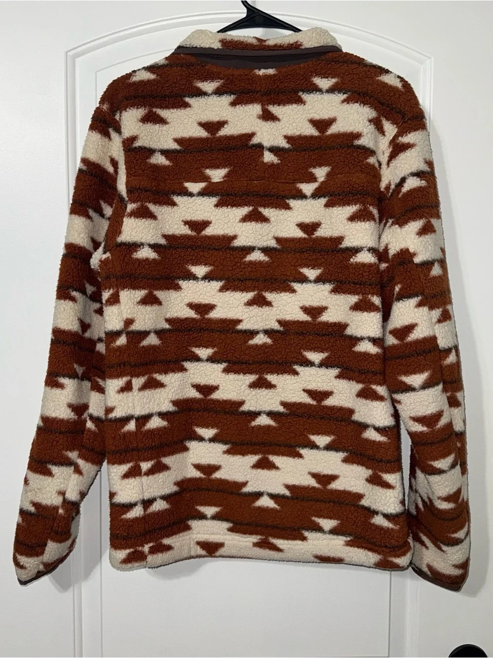 The North Face Campshire Full Zip Sherpa Jacket Men’s Size Small Brown